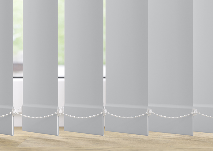 Trinity (Blackout), Silver - Vertical Blind Slats - Image 3